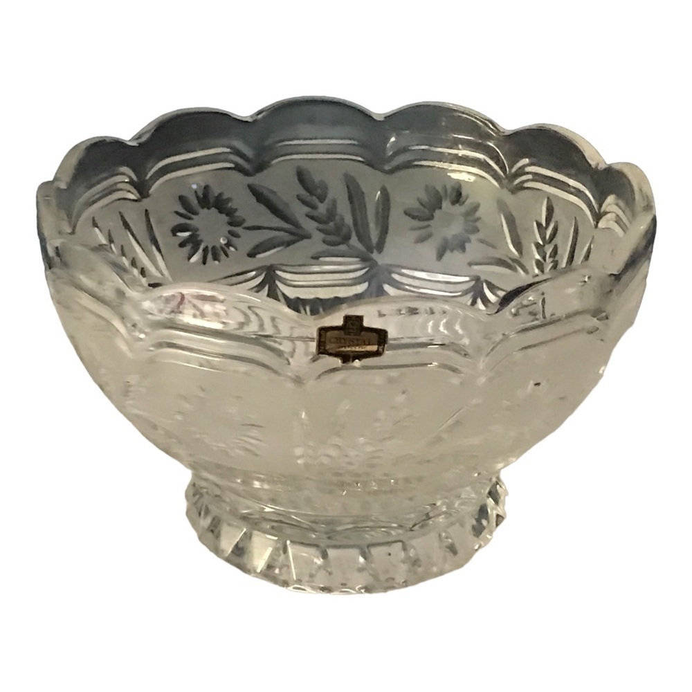 Indiana Glass “Tiara Sandwich” Pressed Glass Pattern Bowl